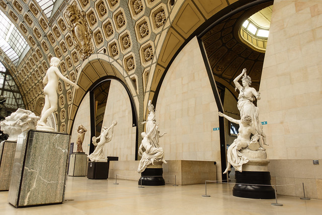 Sculptures at Musée d'Orsay, Paris
