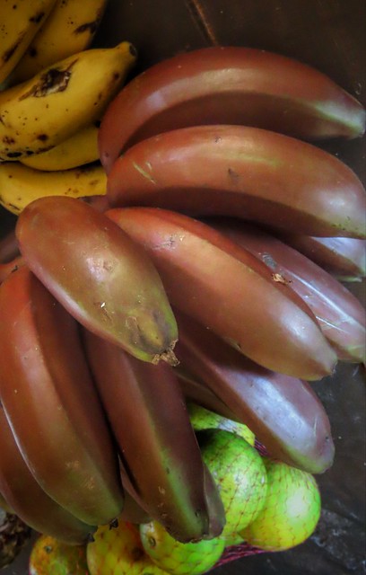 Banana São Tomé - Banana vermelha