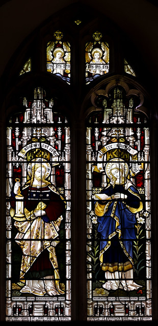 Selling, Kent, St. Mary the virgin, north transept window