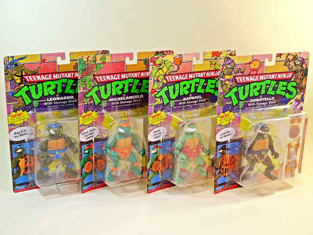 Recent Arrivas – TMNT Classic Figures with Storage Shell – As at 23rd Apr 2024 – 1