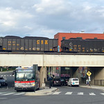 Coal crossing Coal train crossing Carroll Street, NW, near the Takoma Metrorail Station, Takoma, Washington, DC
