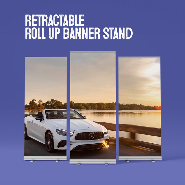 Rectractable Roll Up Banner Stand
