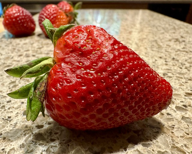 An Attempt at Fine Art Strawberry Photography
