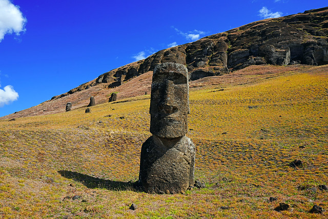 Silent witness of the past, Rano Raraku, Easter Island