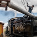 RGS 20 takes on water at the No Agua tank during the 125th birthday celebration at the Colorado Railroad Museum. 04/2024