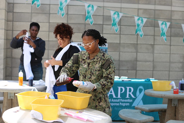 SAPR Month and Denim Day: NHC Lemoore and its branch health clinics join to bring awareness to sexual assault and harassment 240417-D-WP286-6994