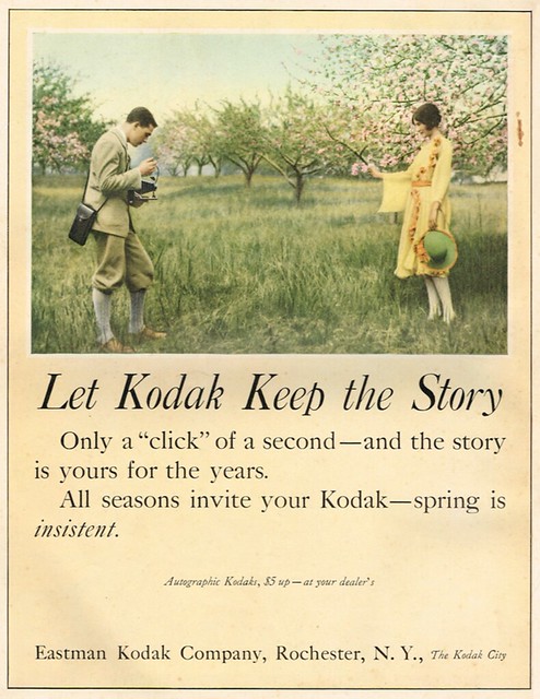 Vintage Advertisement 697 - KODAK - 1926