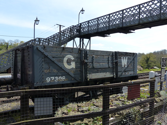 GWR 6 Plank Open Wagon 97398 at SVR