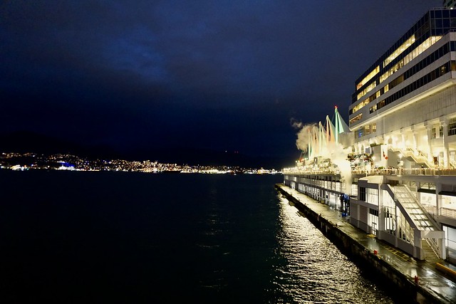 Nighttime Canada Place