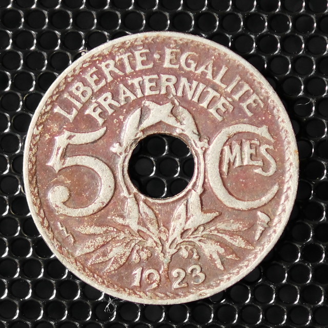 1923 France 25 centimes