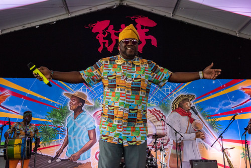 Rancho Aparte on the first day of Jazz Fest - April 25, 2024. Photo by Ryan Hodgson-Rigsbee.