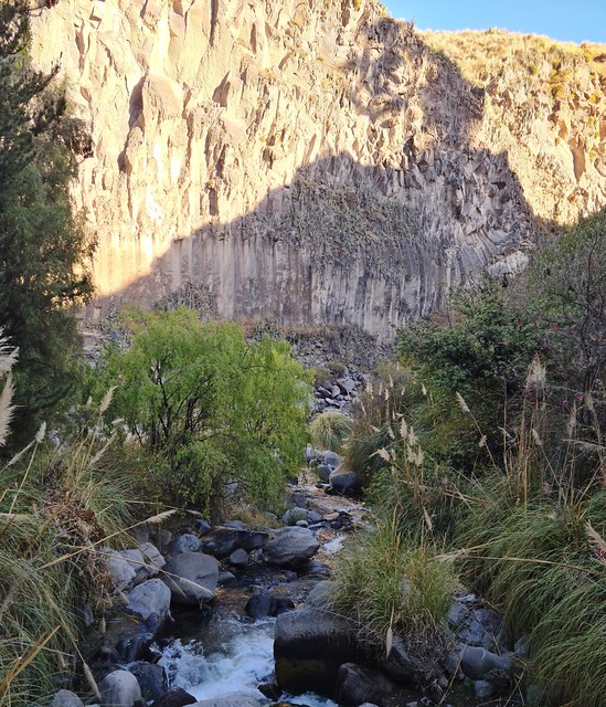 Creek near Rio Colca, Chivay, Arequipa, Peru