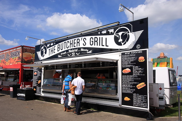 The Butchers Grill Peterborough Truckfest 2013