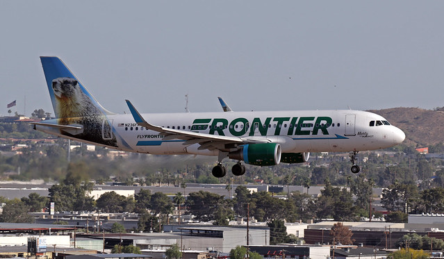 N236FR KPHX 26-04-2023 Frontier Airlines Airbus A320-214 CN 7389