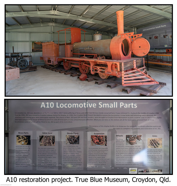 A10 restoration project. True Blue Museum, Croydon
