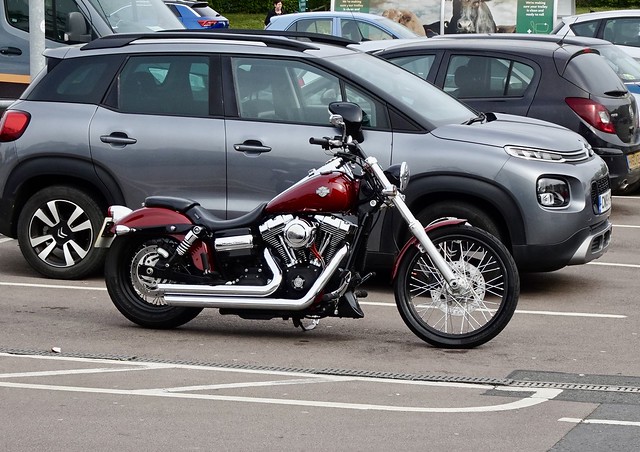 Harley Davidson Motorcycle, Morrison’s, Grange Road, Cwmbran 26 April 2024