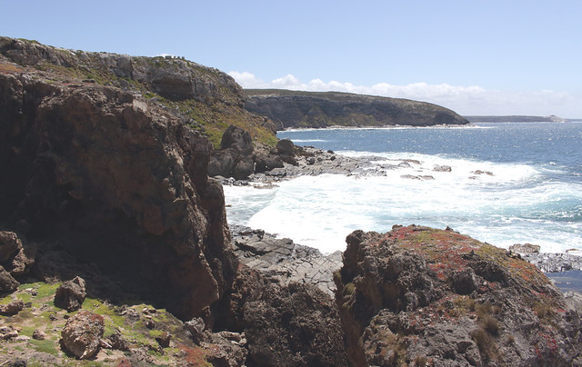 View from nearby Admirals Arch,  Flinders Chase National park, Kangaroo Island, South Australia.