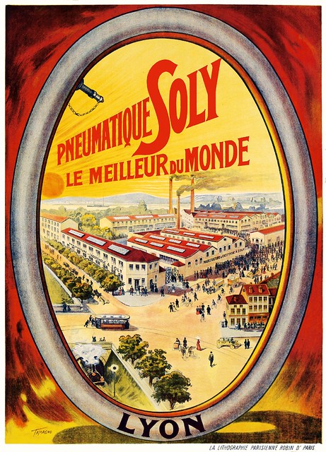 TAMAGNO, Francisco. Pneumatique Soly, Lyon, c. 1910.