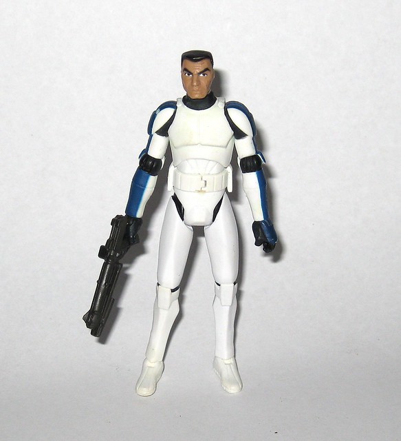 clone trooper denal cw20 star wars the clone wars red white packaging basic action figures 2009 hasbro 2c