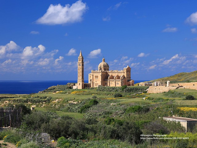 Gozo, Għarb, Basilica of the National Shrine of the Blessed Virgin of Ta' Pinu