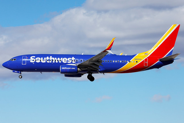 Southwest Airlines | Boeing 737-800 | N8550Q | Las Vegas Harry Reid