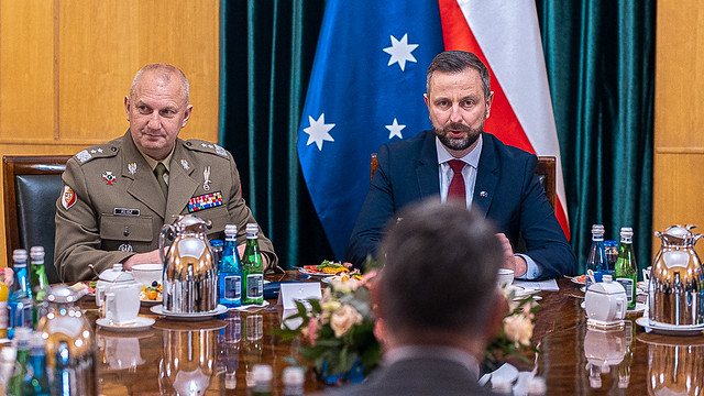 Spotkanie wicepremierów-ministrów obrony Polski i Australii