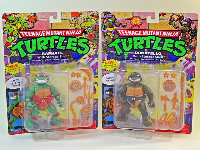 Recent Arrivas – TMNT Classic Figures with Storage Shell Raphael & Donatello – As at 23rd Apr 2024 – 3