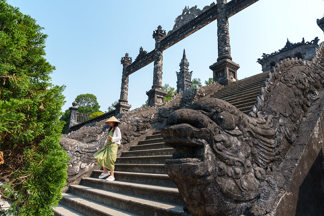 Ascending the Dragon Staircase