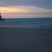 Washington Park Beach Lighthouse at Sunset