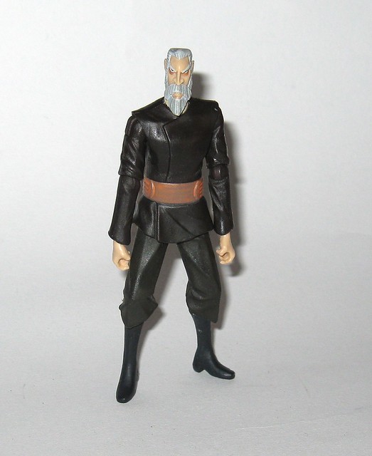 count dooku no.13 star wars the clone wars blue white card basic action figures 2008 hasbro b