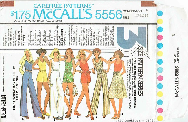 McCall's 5556 (1977) a