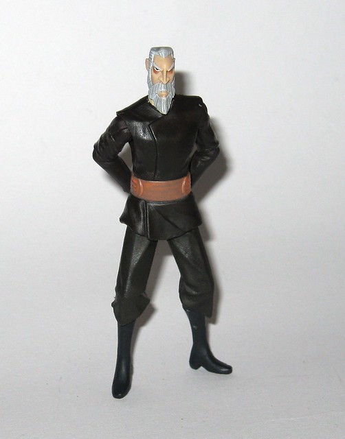 count dooku no.13 star wars the clone wars blue white card basic action figures 2008 hasbro c