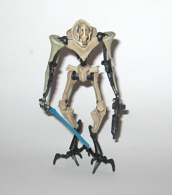 general grievous cw01 star wars the clone wars basic action figures red white card 2009 hasbro d