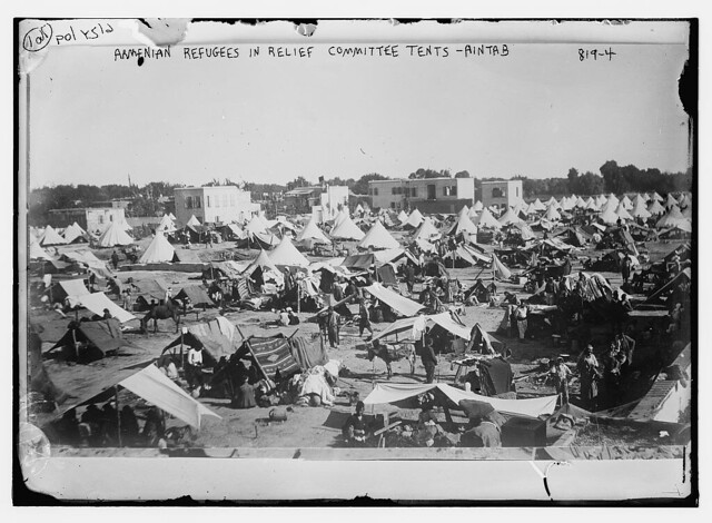 Armenian Refugees in Relief Committee Tents - Aintab (LOC)