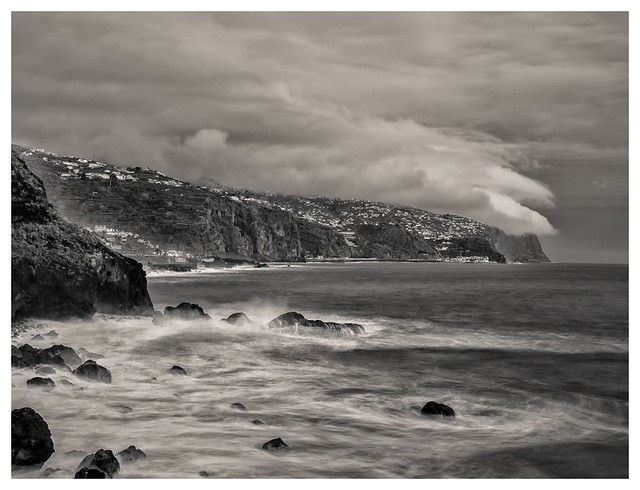 Stormy evening in Ponta do sol