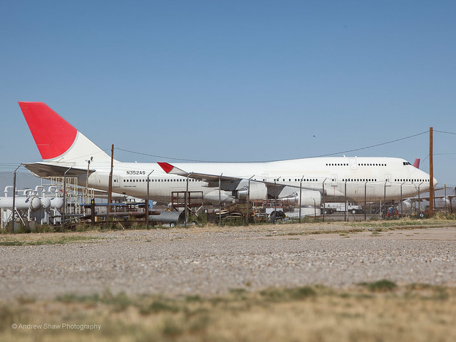 Boeing 747-400 Aer Sale Inc N352AS  Roswell Industrial Air Center Airport, New Mexico