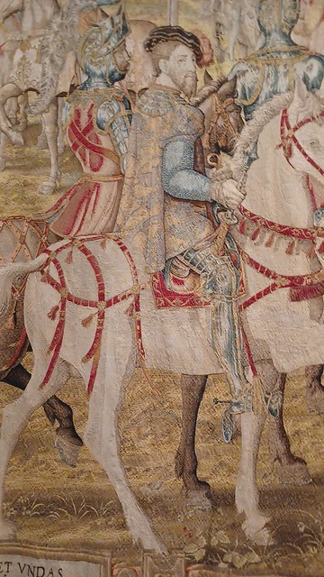 Carlos V, detail