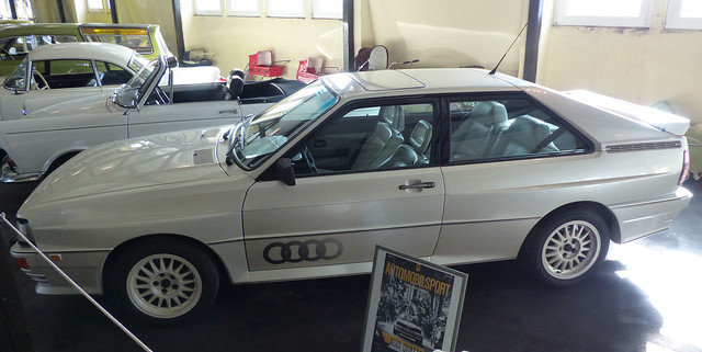 Audi Quattro 1986 white vl