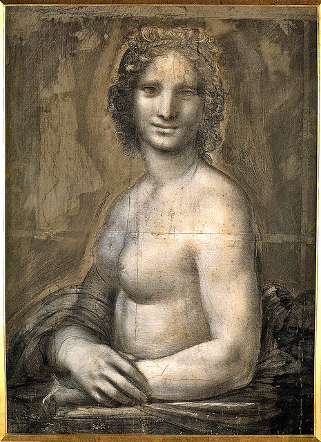 Leonardo da Vinci - La Gioconda [~1515] (Study for the Mona Lisa)