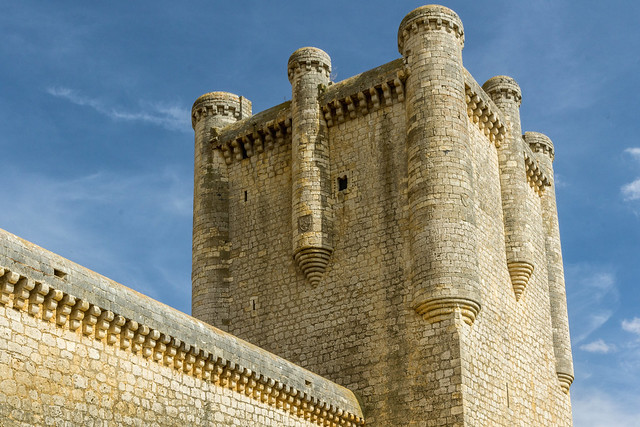Spain - Valladolid - Torrelobaton - Castle
