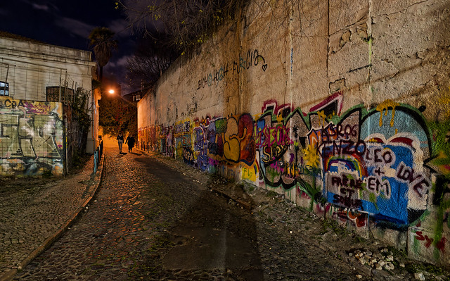 Wall of art in Lisboa