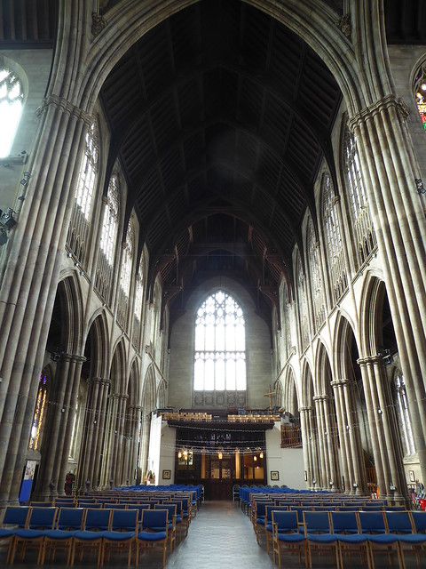 Nave looking West, All Saints, Leamington Spa