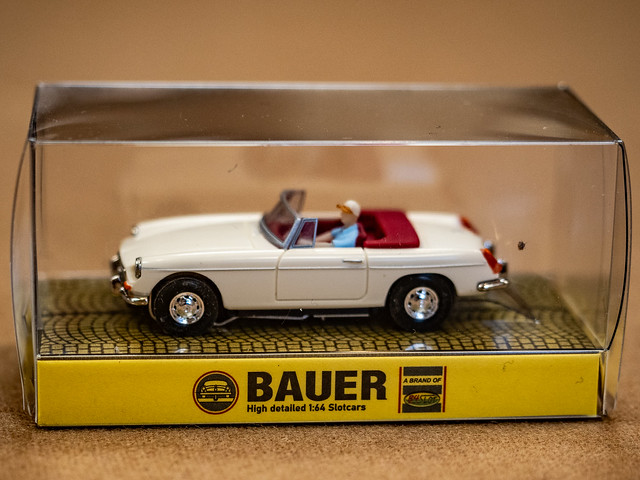 Bauer MGB HO slot car