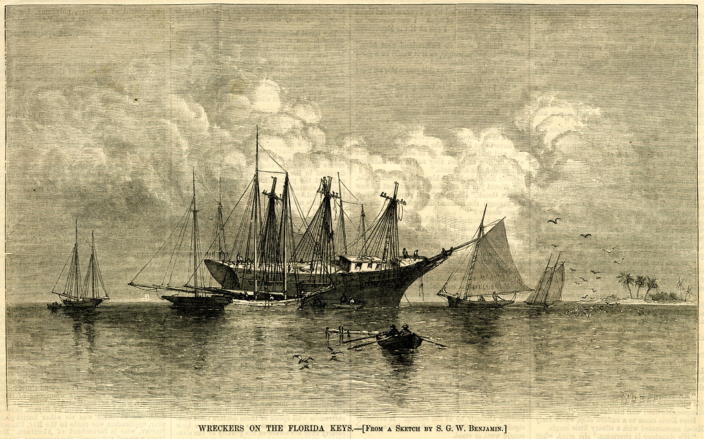 MM00055017x | Wreckers on The Florida Keys. An engraving bas… | Flickr