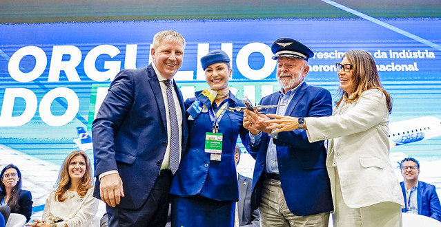 26.04.2024 - Cerimônia de entrega de aeronave da Embraer à Azul