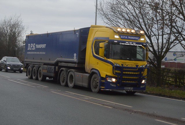 DPS Transport BO55 DPS On the A5 At Oswestry