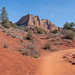 Little Horse to Chicken Point trail in Sedona Arizona - sign directs hikers