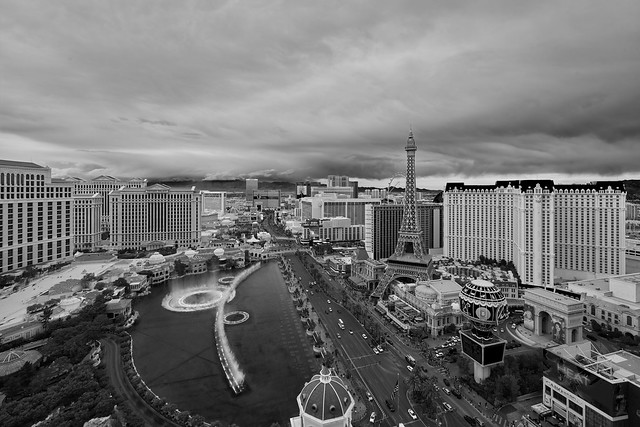 Storm Clouds Over Las Vegas Strip