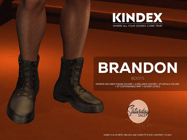 KINDEX - BRANDON BOOTS - THE SATURDAY SALES