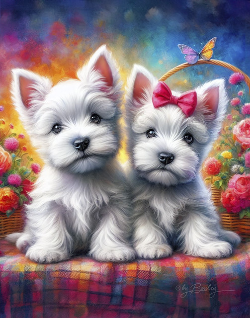 Charming Puppies